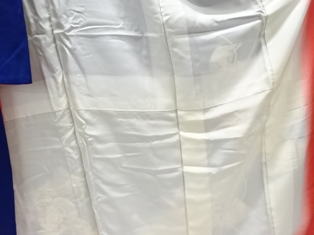  読み本に花鼓模様訪問着